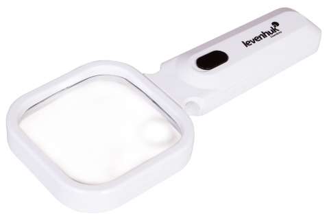 Лупа для чтения Levenhuk Zeno Read ZR10, белая