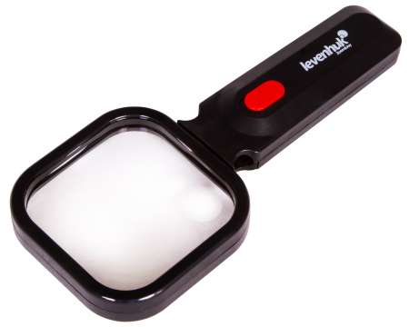 Лупа для чтения Levenhuk Zeno Read ZR10, черная