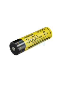 Nitecore 18650 NL1836HP 3600mAh (захищений) - 8A