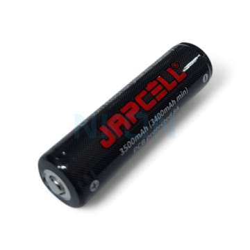 Japcell INR18650 3500mAh - 8A з кнопковим верхом