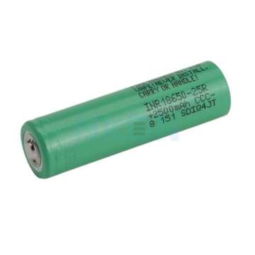 Samsung INR18650-25R 2500mAh - 20A з кнопковим верхом