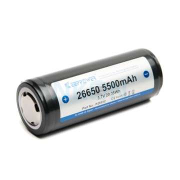 Keeppower 26650 5500mAh (захищений) - 10A