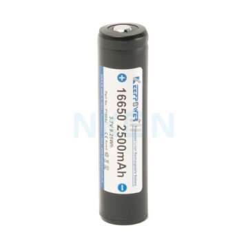 Keeppower 16650 2500mAh (захищений) - 4A