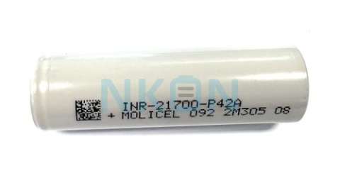 Molicel INR21700-P42A 4200mAh - 45A - Відновлений
