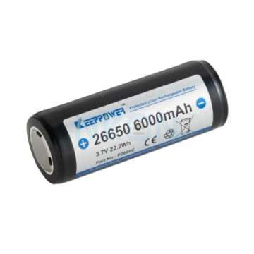 Keeppower 26650 6000mAh (захищений) - 10A