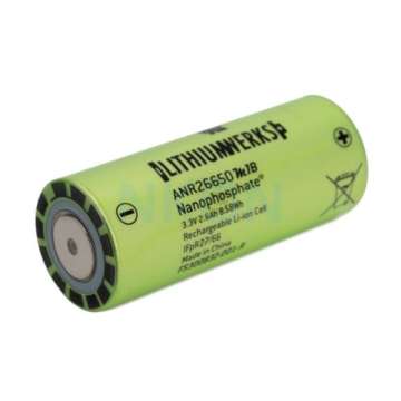 Lithium Werks (former A123 systems) ANR26650M1B 2600mAh - 50A LifePo4 - 3.2V (Рік виробництва 2021)