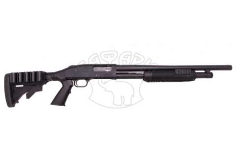 Рушниця Mossberg M500 к.12 18.5" Tactical, Tri-Rail, Matte Adjustable Stock
