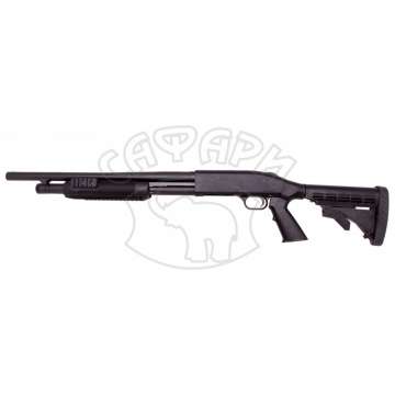 Рушниця Mossberg M500 к.12 18.5" Tactical, Tri-Rail, Matte Adjustable Stock