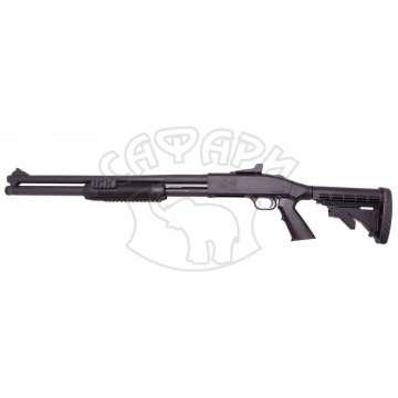 Рушниця Mossberg M500A к.12 20" Tactical, Tri-Rail, Matte Adjustable Stock