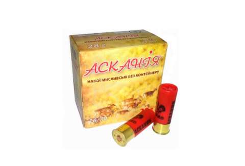 Дріб ТАХО Асканія 28гр. Кал. 16/70 N0