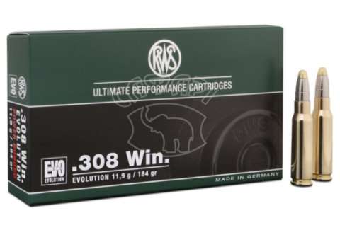 Патрон RWS .308 Win. EVO