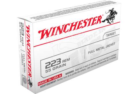 Патрон Winchester кал.223 Rem FMJ 3.56 г (55GR)