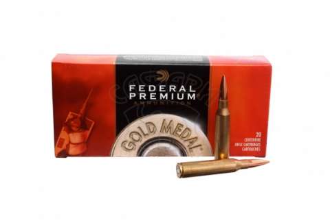 Патрон Federal Gold-Medal 338 Lapua Mag 300GR(19.44 г) SIERRA Match King BTHP