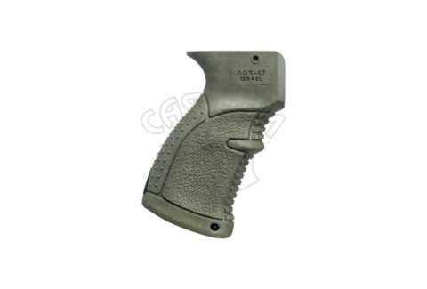 Прогумована пістолетна рукоятка Fab Defense до AK-47, 74, Сайга AGR-47G (зелена)