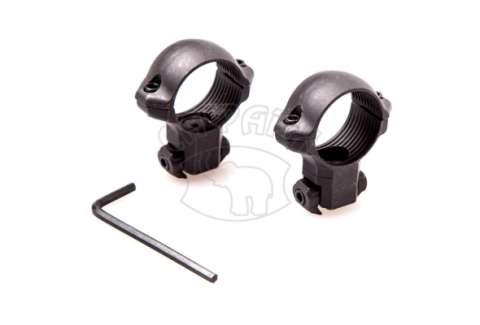 Кільця Millett Medium Matte BRNO для ZKK-600,601,602, CZ-550 середні