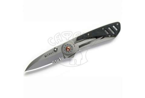 Ніж з складаний лезом CRKT Halligan HUG Combo Blade