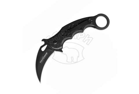 Ніж з складаний лезом (керамбіт) Fox Karambit Black G-10 & Blade Flipper