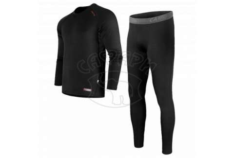 Термобілизна Camo-Tec Polarheat guadro stretch Black