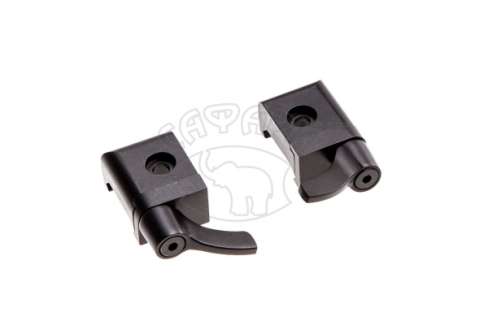 База Kozap на планку Weaver Alfa (2 шт.) швидкозйомна