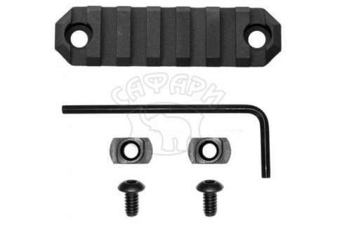 Планка Picatinny / Weaver GrovTec на базу кріплення M-LOK