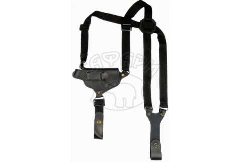 Кобура оперативна Медан шкіряна універсальна з синтетичним кріпленням зі скобою