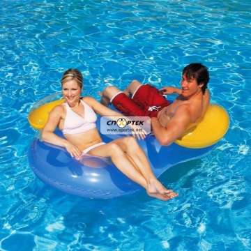 Плот надувной BW спаренные круги 188х117 см