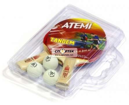 Набор настольного тенниса ATEMI TANDEM Case