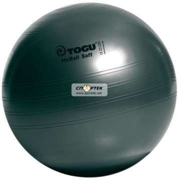 Мяч для фитнеса TOGU MyBall Soft 75 см перламутр-белый