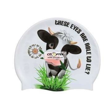 Шапочка для плавания детская BECO 73991 силикон HONEST COW