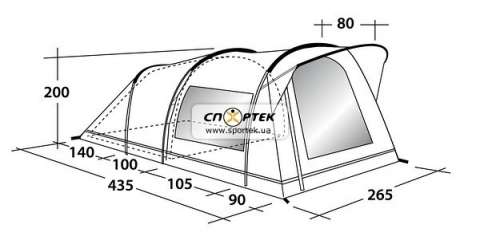 Палатка туристическая Outwell BIRDLAND 4E