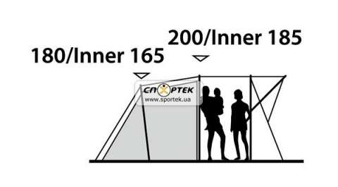 Палатка туристическая Outwell BIRDLAND 4E