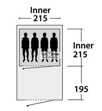 Палатка туристическая Outwell BIRDLAND 4E