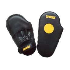 Лапа для кикбоксинга большая кожаная