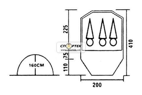 Палатка Mimir X-Art 302