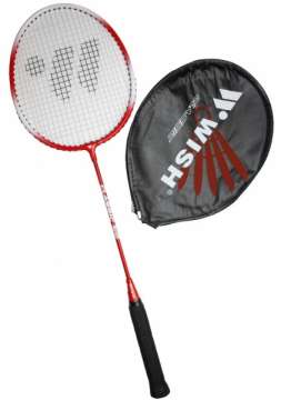 Ракетка бадминтонная WISH ALUMTEC 215 red