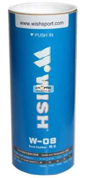 Волан бадминтонный WISH W08 (3шт)