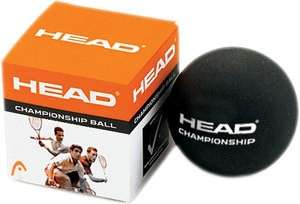 Мячик для сквошу HEAD Championship Ball  2 жолтых точки