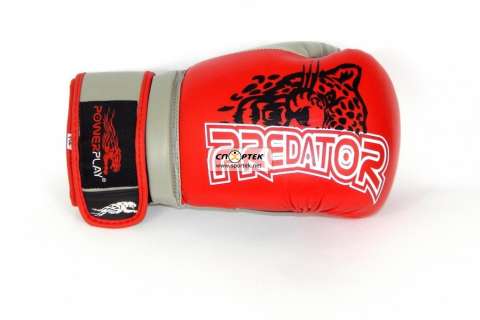 Боксерские перчатки PowerPlay 3008 Jaguar Predator Serits Red