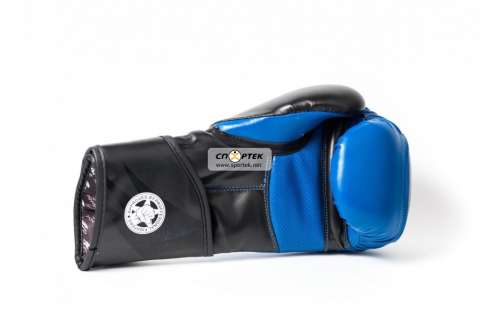 Боксерские перчатки PowerPlay 3020 Platinum Series Blue