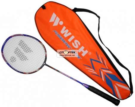 Ракетка бадминтонная WISH FUSIONTEC 973 сине / черная