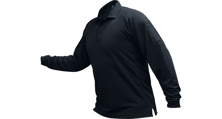 Футболка-поло тактическая мужская дл.рукав "Vertx" (синий)