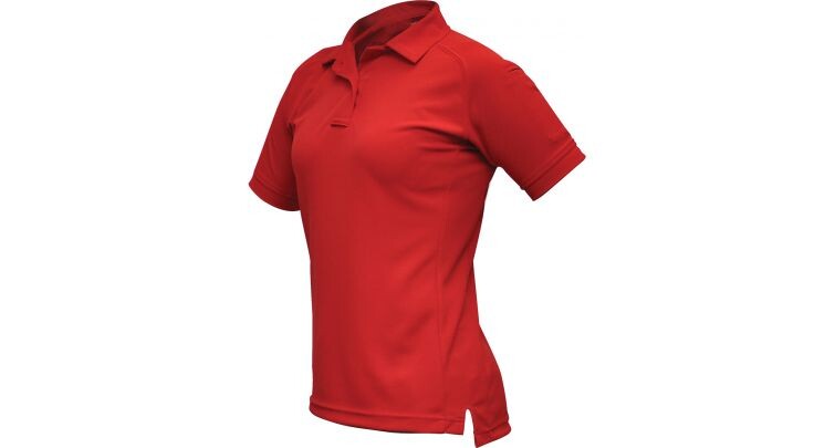 Футболка-поло тактическая женская "Vertx" (красный)
