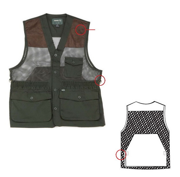 Жилет охотничий GAMO Mesh Strong Green
