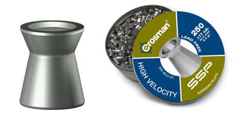 Кульки Lead free Hollow Point 0.31 г, кал.177(4.5 мм), уп. 250 шт.