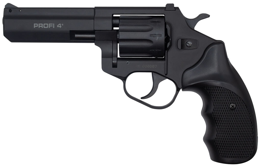 Z20.7.1.014 Револьвер під патрон флобера PROFI-4" чорний/пластик кал. 4мм