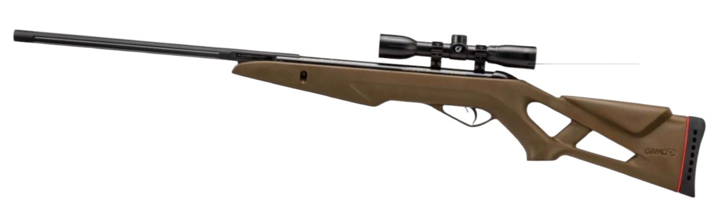 Пневмовинтовка Gamo Whisper Barricade кал.4,5 ( с оптическим прицелом 4х32)