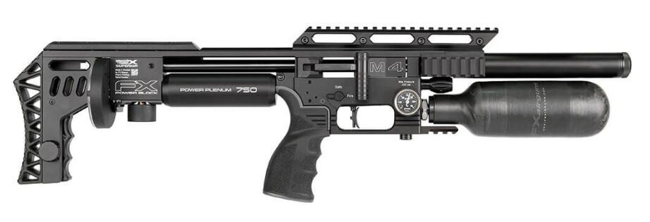 Пневматическая редукторная винтовка FX Airgun M4 Compact Black .177 кал