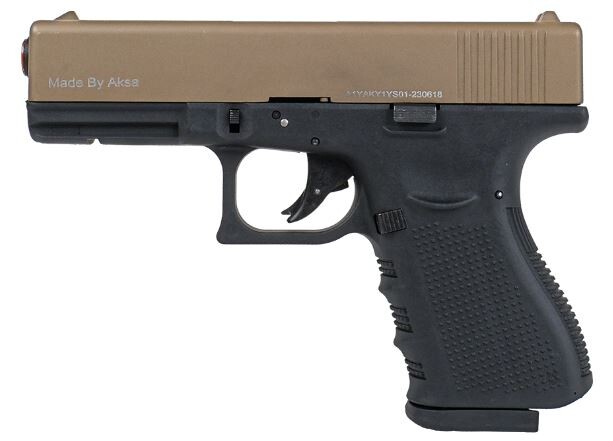 Пистолет сигнальный Aksa Arms AK14 CC-02 cal.9 PAK (Glock)