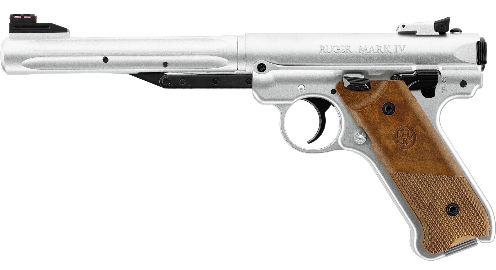 Пневматический пистолет Umarex Ruger Mark IV Stainless кал.4,5 мм