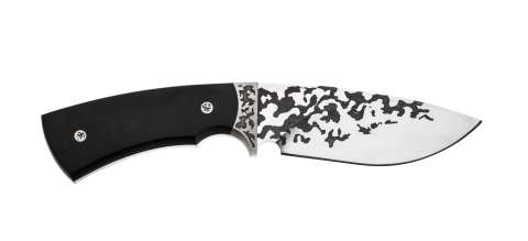 Ніж Баско-4 (гравюра, травлення на клинку camo)